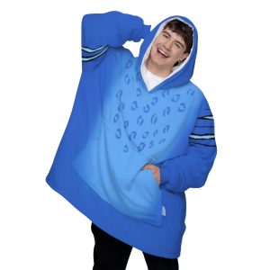 Blue Tiger Costume Blanket Hoodie 2 Blue Tiger Costume Blanket Hoodie2