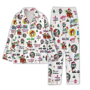 2025 Buc ees Christmas Pajama Set1