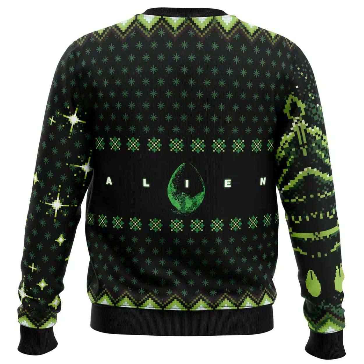 2025 Xenomorph Alien Ugly Christmas Sweater 2025 Xenomorph Alien Ugly Christmas Sweater