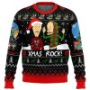 2025 Xmas Rock Beavis and Butthead Ugly Sweater