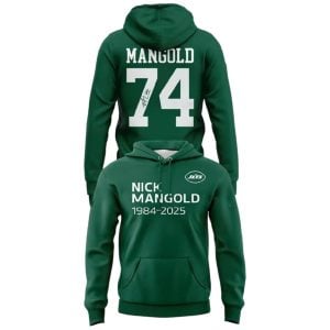 Jets 74 Nick Mangold 1984 2025 Hoodie