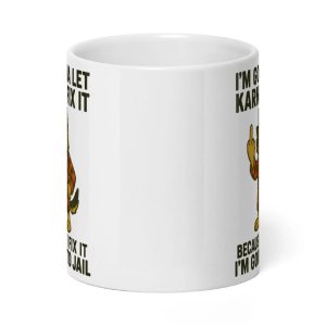 Im Gonna Let Karma Fix It German Shepherd Mug1