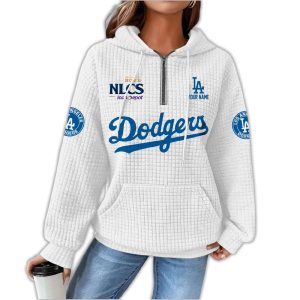 2025 Dodgers NLCS Waffle Hoodie1
