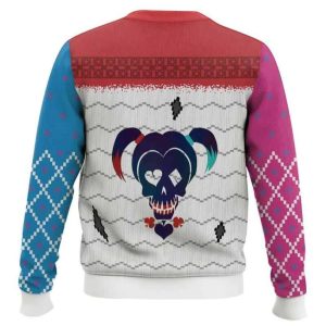 Harley Quinn Daddys Little Monster Ugly Christmas Sweater1