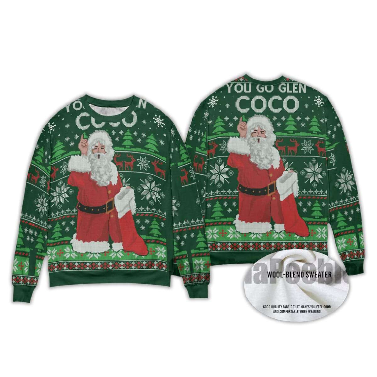 You Go Glen Coco Mean Girls Ugly Christmas Sweater You Go Glen Coco Mean Girls Ugly Christmas Sweater
