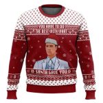 You Have To Do What The Best Forrest Gump Ugly Christmas Sweater