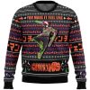 2025 You Make It Feel Like Christmas Chainsaw Man Ugly Christmas Sweater