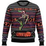2025 You Make It Feel Like Christmas Chainsaw Man Ugly Christmas Sweater