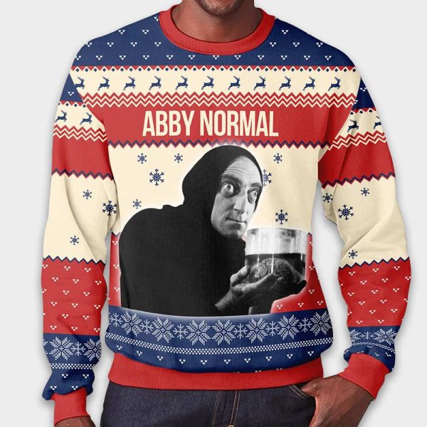 Young Frankenstein Abby Normal Christmas Ugly Sweater
