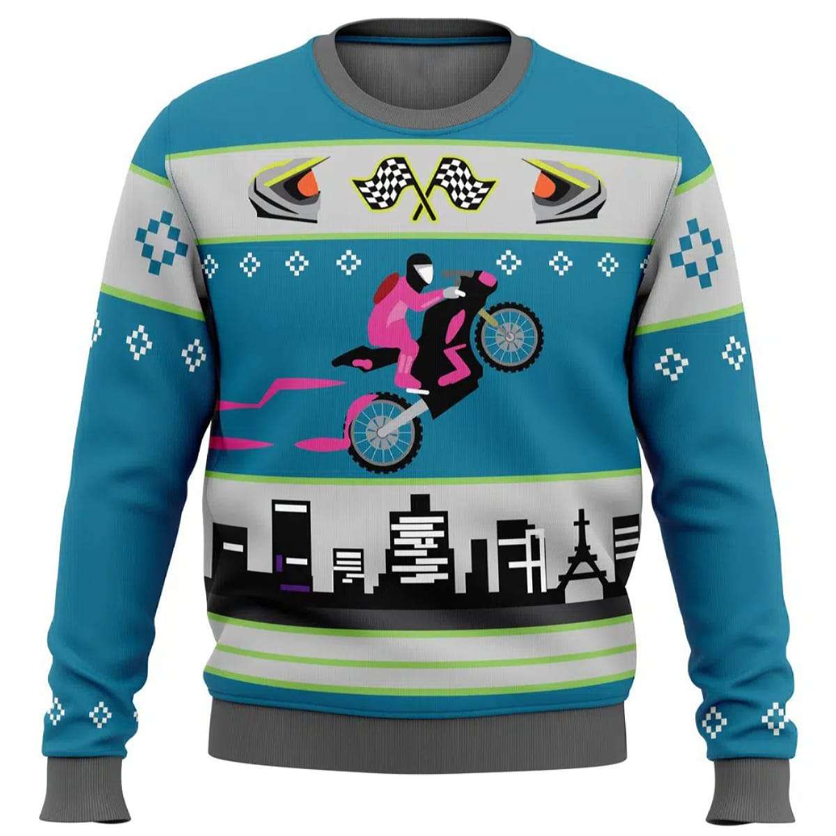 Yui Kimura Wintery Rush Dead by Daylight Ugly Christmas Sweater Yui Kimura Wintery Rush Dead by Daylight Ugly Christmas Sweater