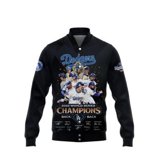 Dodgers 2025 World Series Champions Baseball Jacket1