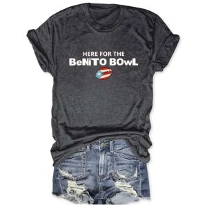 Here For The Benito Bowl Bad Bunny Tee3