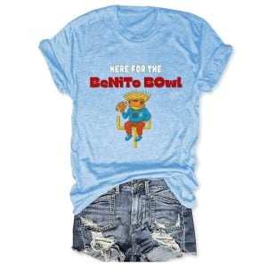 Bad Bunny Here For The Benito Bowl Tee3