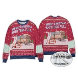 Cousin Eddie Merry Christmas Shitters Full National Lampoons Christmas Vacation Ugly Sweater2