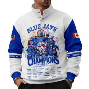 2025 Blue Jays World Series Champions Western Style Sweater1