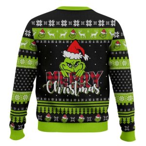 You Say Grnch Like Its A Bad Thing Ugly Christmas Sweater1