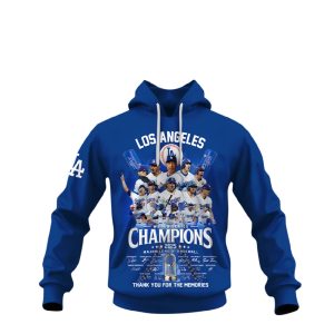 2025 LA Dodgers World Series Champions Hoodie