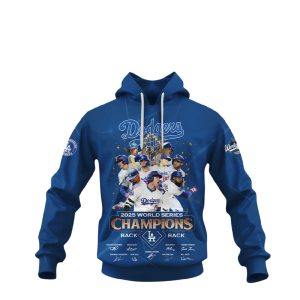 2025 Dodgers World Series Champions Hoodie