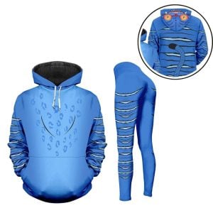 Derpy Tiger Costume Hoodie Leggings