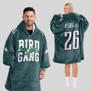 Barkley 26 Eagles Blanket Hoodie3