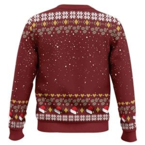 Santa Claus Pew Pew Ugly Christmas Sweater1