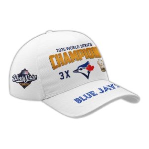 2025 Blue Jays 3X World Series Champions Cap 2 2025 Blue Jays 3X World Series Champions Cap2