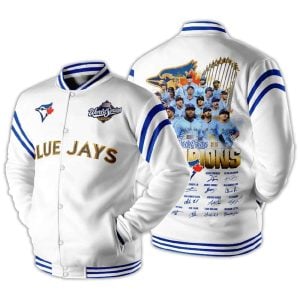 Blue Jays World Series Champions 2025 Baseball Jacket1