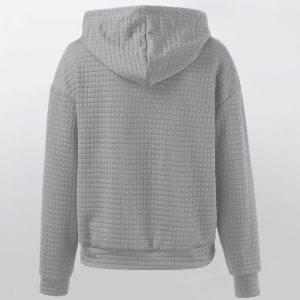 2025 Buffalo Women Waffle Hoodie2