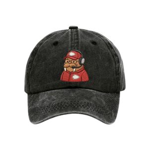 Andy Reid Football Coach Cartoon Print Hat