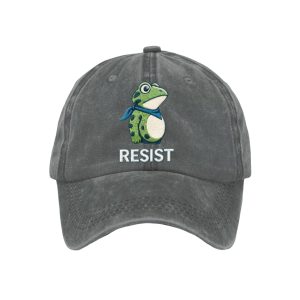 Unisex Resist Frog Baseball Cap 2 Unisex Resist Frog Baseball Cap2
