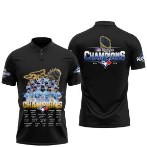Blue Jays 2025 World Series Champions Polo Shirt 2 Blue Jays 2025 World Series Champions Polo Shirt2