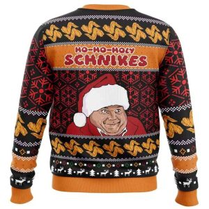 Ho Ho Holy Schnikes Tommy Boy Ugly Christmas Sweater1