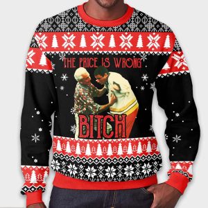 Happy Gilmore The Price Is Wrong Bitch Ugly Christmas Sweater1