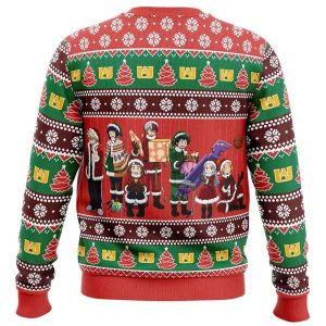 2025 Ho Ho Ho I Am Here My Hero Academia Ugly Christmas Sweater 1 Ho Ho Ho I Am Here My Hero Academia Ugly Christmas Sweater1