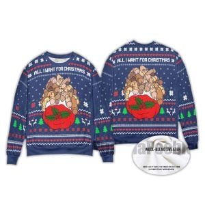 2025 All I Want for Christmas Jingle Balls Ugly Christmas Sweater
