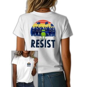 Portland Frog Resist Two Sided Shirt