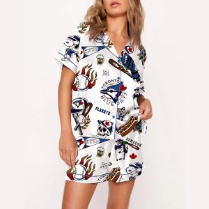 Blue Jays Baseball World Series 2025 Pajama Set