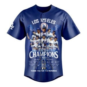 LA Dodgers World Series Champions 2025 Baseball Jersey
