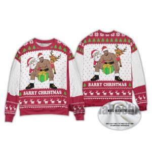 2025 Hilarious Barry Wood Christmas Ugly Sweater 1 Hilarious Barry Wood Christmas Ugly Sweater1
