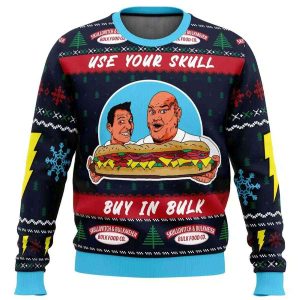 Its Bulk and Skull Power Rangers Ugly Christmas Sweater