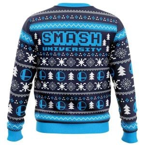 Smash University Super Smash Bros Ugly Christmas Sweater1