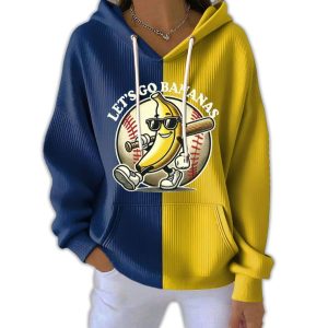 Let’s Go Bananas Pit Striped Sweatshirt