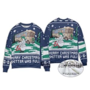 2025 Snowman Cousin Eddie National Christmas Vacation Ugly Sweater 2025 Snowman Cousin Eddie National Christmas Vacation Ugly Sweater