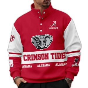 Personalized Alabama Western Style Sweater With Buckles1