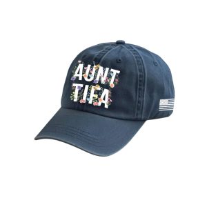 Retro Aunt Tifa Print Baseball Cap2
