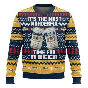 It’s The Most Wonderful Time For A Modelo Ugly Christmas Sweater