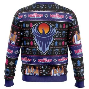 Big Meaty Men Slappin Meat The New Day Ugly Christmas Sweater1