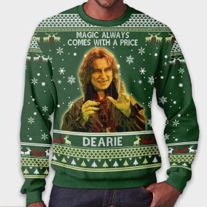 Rumplestiltskin Magic Always Come with A Price Dearie Ugly Christmas Sweater 1 Rumplestiltskin Magic Always Come with A Price Dearie Ugly Christmas Sweater1