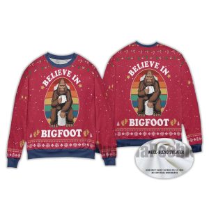 2025 Funny Bigfoot Toilet Christmas Ugly Sweater 3 Funny Bigfoot Toilet Christmas Ugly Sweater3