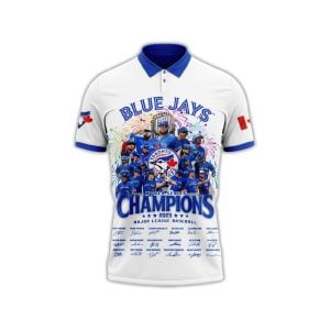 Blue Jays World Series Champions 2025 Polo Shirt 2 Blue Jays World Series Champions 2025 Polo Shirt2